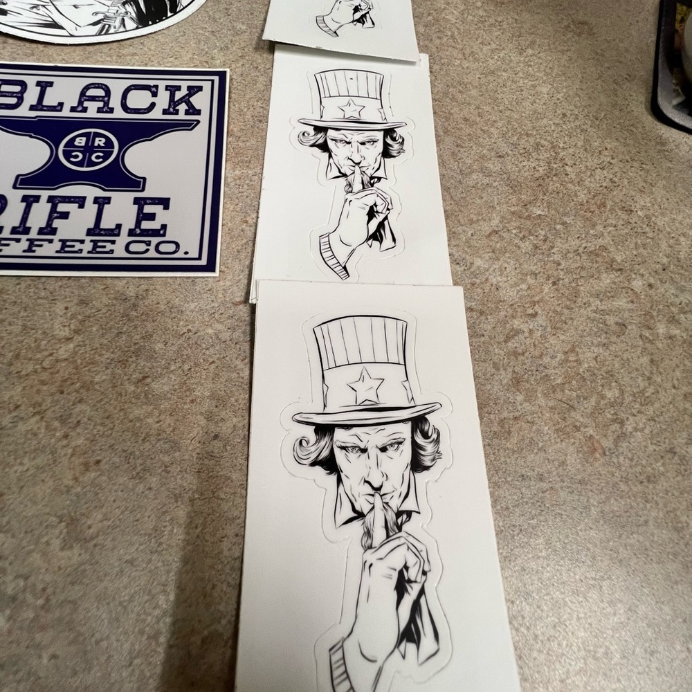 BLACK RIFLE COFFEE lot Sticker Set - Multicolor - Picture 5 of 10